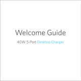 Anker 5-Device Charging Station & 40W 5-Port USB Charging Hub ユーザーマニュアル