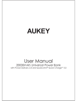 AUKEY PB-Y23 ユーザーマニュアル