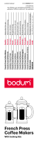 Bodum 1117116 ユーザーマニュアル