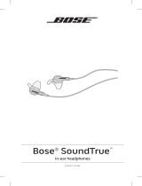 Bose SoundTrue in-ear ユーザーマニュアル