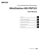 Buffalo MiniStation Plus 500GB ユーザーマニュアル