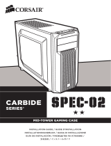 Corsair Carbide SPEC-02 インストールガイド