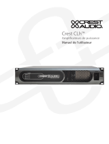 Crest Audio CLh 6000C ユーザーマニュアル