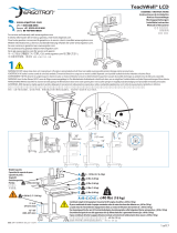 Ergotron TeachWell LCD Mobile Digital Platform インストールガイド