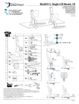 Ergotron WorkFit-S, Single LD Sit-Stand Workstation ユーザーマニュアル
