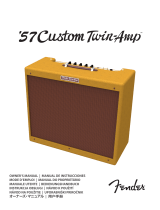 Fender 57 Custom Twin-Amp 取扱説明書