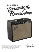 Fender '64 Custom Princeton Reverb® 取扱説明書