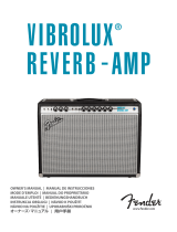 Fender '68 Custom Vibrolux® Reverb 取扱説明書