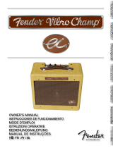Fender EC Vibro Champ 取扱説明書