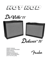 Fender Hot Rod Deluxe™ IV 取扱説明書
