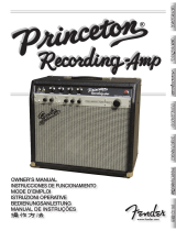 Fender Musical Instrument Amplifier PR 524 ユーザーマニュアル