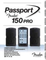 Fender Passport® 150 Pro 取扱説明書