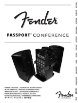 Fender Passport Conference 取扱説明書