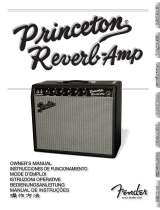 Fender PRINCETON REVERB-AMP 取扱説明書
