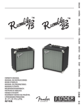 Fender Rumble™ 15/25 取扱説明書