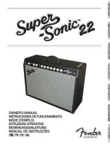 Fender Super-Sonic 22 Combo ユーザーマニュアル