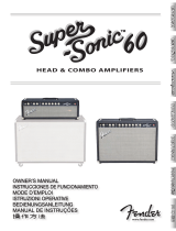 Fender Super-Sonic 60 取扱説明書