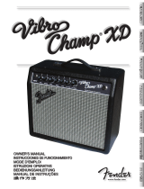 Fender Vibro Champ XD 取扱説明書