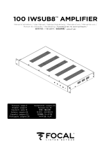 Focal 100 IWSUB8 Amplifier ユーザーマニュアル