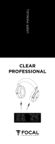 Focal Clear Professional ユーザーマニュアル