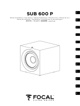 Focal SUB 600P ユーザーマニュアル