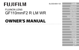 Fujifilm GF110mmF2 R LM WR 取扱説明書