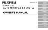 Fujifilm XC15-45mmF3.5-5.6 OIS PZ Lens Black 取扱説明書