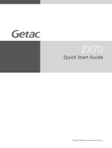 Getac ZX70(52628791XXXX) ユーザーマニュアル
