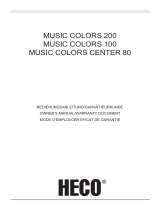 Heco MUSIC COLORS CENTER 80 取扱説明書