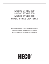 Heco Music Style Center 2 取扱説明書
