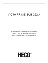 Heco Victa Prime Sub 252 ユーザーマニュアル