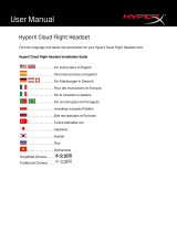 HyperX Cloud Flight - Wireless Gaming Headset ユーザーマニュアル