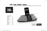 JBL On Time 200P ユーザーガイド