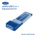 LaCie eSATA/USB Card インストールガイド
