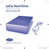 LaCie Hard Drive, Design by F.A. Porsche FireWire 400 ユーザーマニュアル