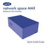 LaCie Network Space MAX 6TB ユーザーマニュアル