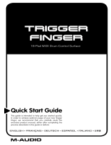 M-Audio Trigger Finger 取扱説明書