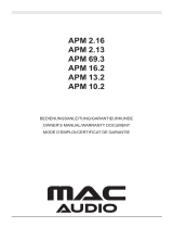 MAC Audio APM 2.16 取扱説明書