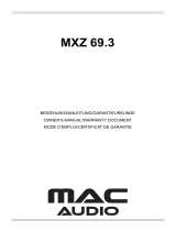 MAC Audio MXZ 69.3 取扱説明書