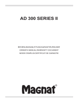 Magnat Audio AD 300 Series II 取扱説明書