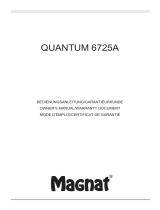 Magnat Quantum 6725 A 取扱説明書