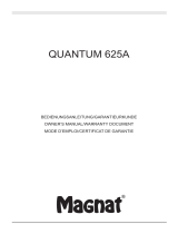 Magnat QUANTUM 625A 取扱説明書