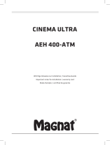 Magnat Cinema Ultra AEH 400-ATM 取扱説明書