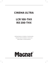 Magnat Cinema Ultra LCR 100-THX 取扱説明書