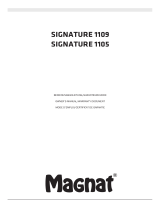 Magnat Signature 1109 取扱説明書