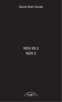 Naim NDX 2 クイックスタートガイド
