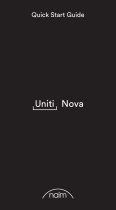 Naim Uniti Nova クイックスタートガイド