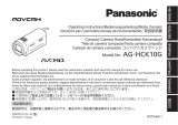 Panasonic AG-HCK10G ユーザーマニュアル