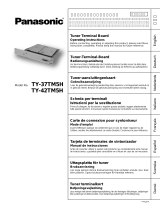 Panasonic TY37TM5H 取扱説明書