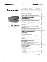 Panasonic TY42TM6P 取扱説明書